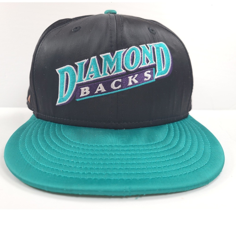 New Era 59FIFTY Arizona Diamondbacks 1998 Inaugural Season Hat 7 5/8 Black Teal